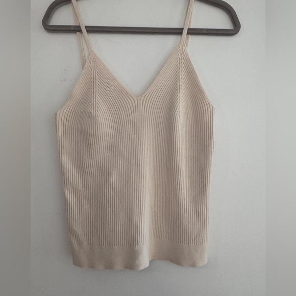 GAP Sweaters - GAP Cream Ribbed Camisole Top